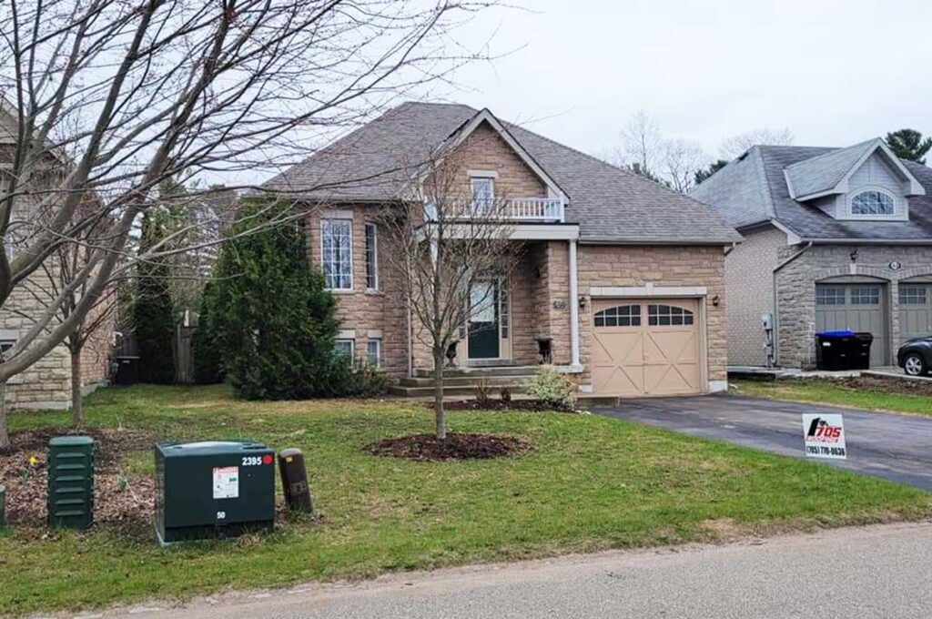 High quality residential roofing project